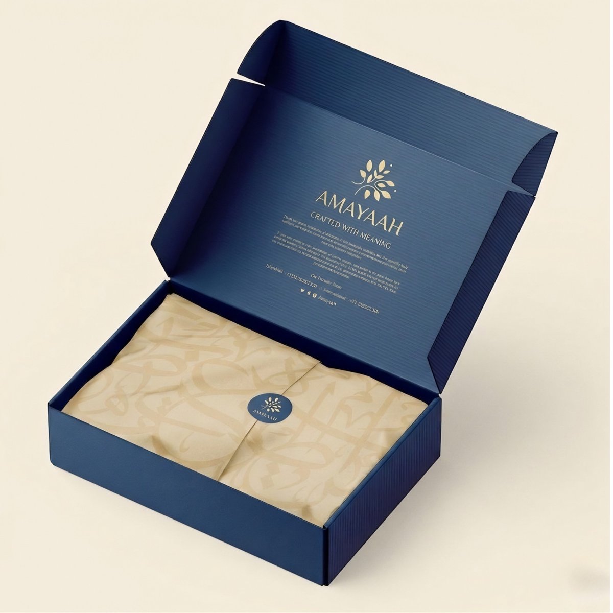 House of Ameyaa — Brand · Launch, branding project by Virtue & Wisdom, branding agency in Dubai