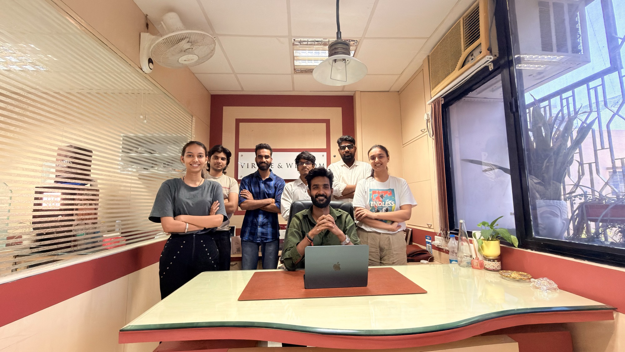 The Virtue & Wisdom team — strategists, creatives, and storytellers in Udaipur, India