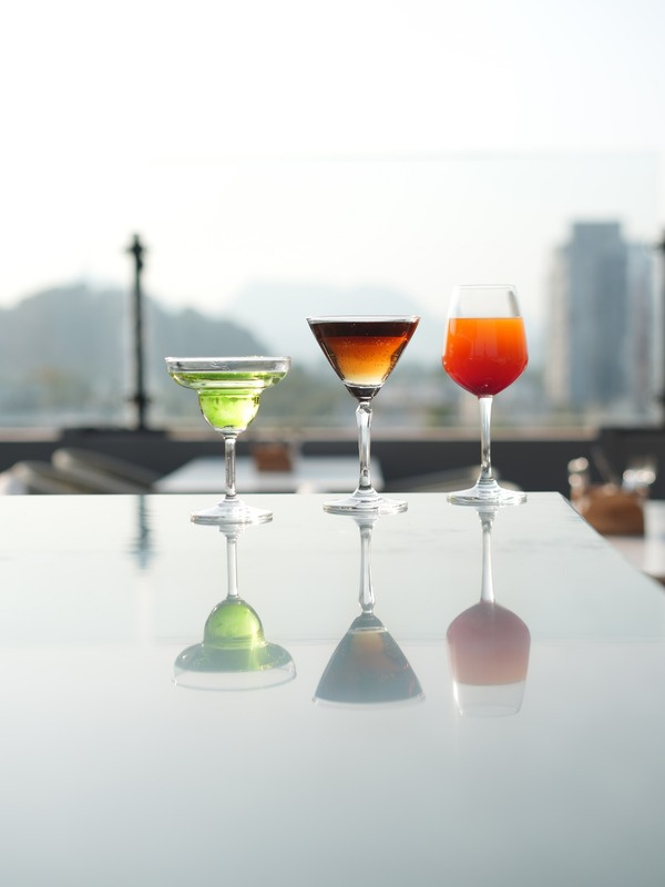 F&B photography by Virtue & Wisdom — mocktail trio, visual production Dubai